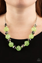 Load image into Gallery viewer, Island Ice - Green necklace
