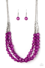 Load image into Gallery viewer, Paparazzi Pacific Picnic - Purple necklace
