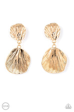 Load image into Gallery viewer, Paparazzi Metro Mermaid - Gold earring
