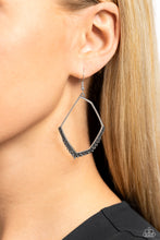 Load image into Gallery viewer, Paparazzi Bent on Success - Silver earring
