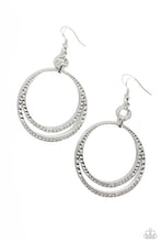 Load image into Gallery viewer, Paparazzi Spin Your HEELS - White earring
