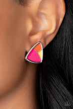 Load image into Gallery viewer, Paparazzi Kaleidoscopic Collision - Multi earring
