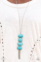 Load image into Gallery viewer, Hidden Lagoon - Blue necklace
