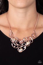 Load image into Gallery viewer, Paparazzi Warp Speed - Copper necklace
