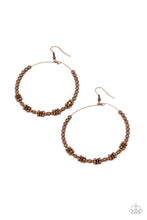 Load image into Gallery viewer, Simple Synchrony - Copper earring
