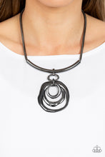 Load image into Gallery viewer, Paparazzi Forged in Fabulous - Black necklace
