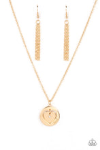 Load image into Gallery viewer, Paparazzi Heart Full of Faith - Gold necklace
