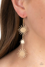 Load image into Gallery viewer, Paparazzi Solar Soul - Gold earring
