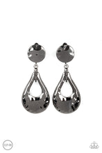 Load image into Gallery viewer, Paparazzi Metallic Magic - Black earring
