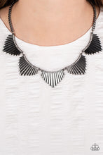 Load image into Gallery viewer, MANE Street - Black necklace
