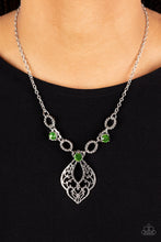 Load image into Gallery viewer, Contemporary Connections - Green necklace
