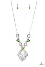 Load image into Gallery viewer, Contemporary Connections - Green necklace
