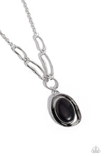 Load image into Gallery viewer, Paparazzi Sandstone Stroll - Black necklace
