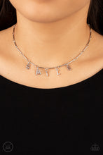 Load image into Gallery viewer, Paparazzi Say My Name - Silver necklace
