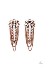 Load image into Gallery viewer, Paparazzi Reach for the SKYSCRAPERS - Copper earring
