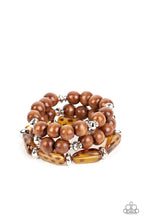 Load image into Gallery viewer, WILD-Mannered - Brown bracelet
