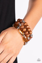 Load image into Gallery viewer, WILD-Mannered - Brown bracelet
