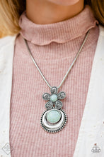 Load image into Gallery viewer, Bohemian Blossom - Blue necklace
