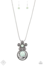 Load image into Gallery viewer, Bohemian Blossom - Blue necklace
