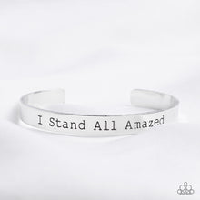 Load image into Gallery viewer, Paparazzi I Stand All Amazed - Silver bracelet
