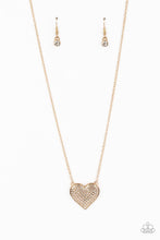 Load image into Gallery viewer, Paparazzi Spellbinding Sweetheart - Gold necklace
