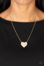 Load image into Gallery viewer, Paparazzi Spellbinding Sweetheart - Gold necklace
