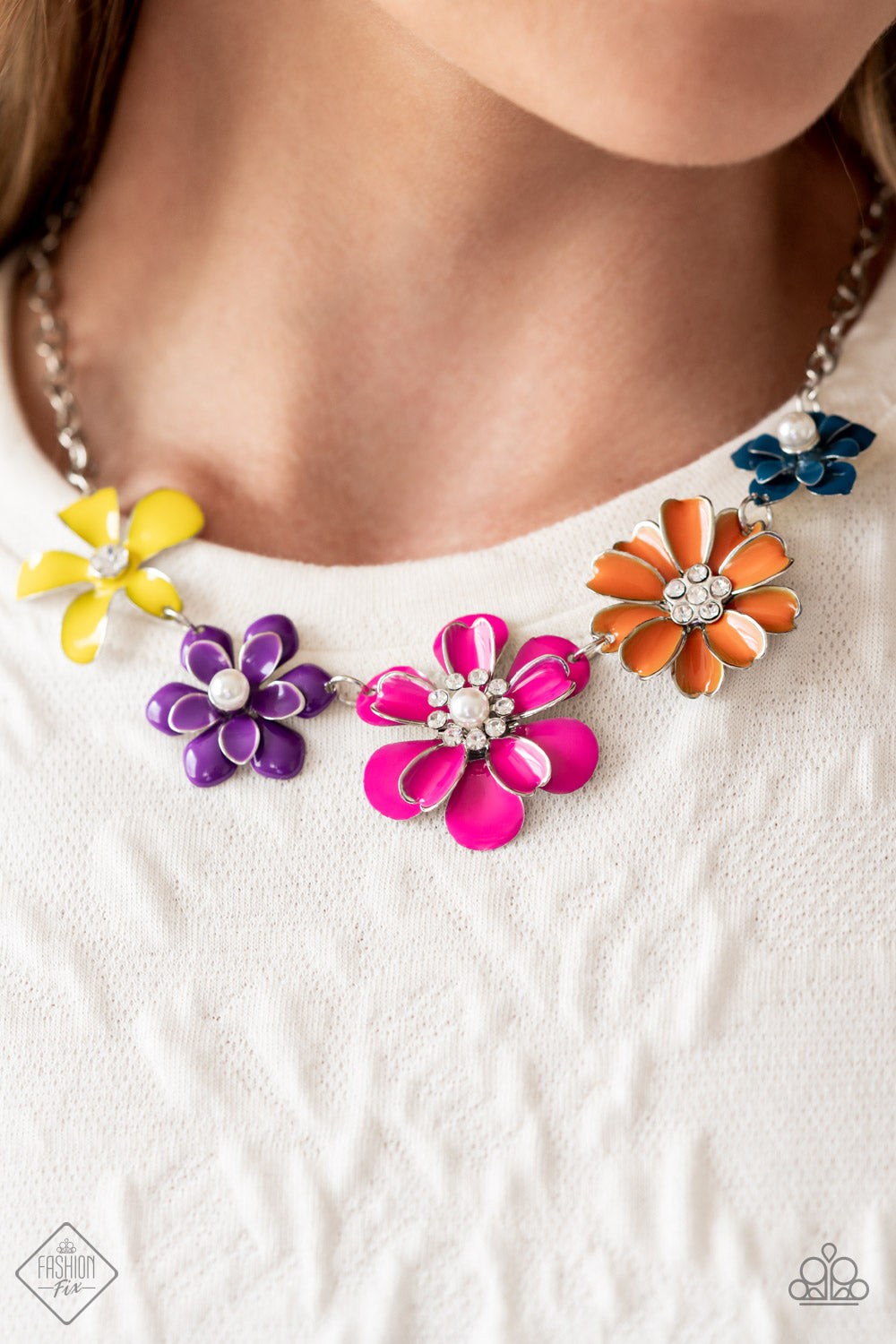 Floral Reverie - Multi necklace