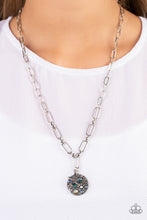 Load image into Gallery viewer, Paparazzi Stardust Saucer - Blue necklace
