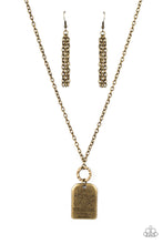 Load image into Gallery viewer, Persevering Philippians - Brass necklace
