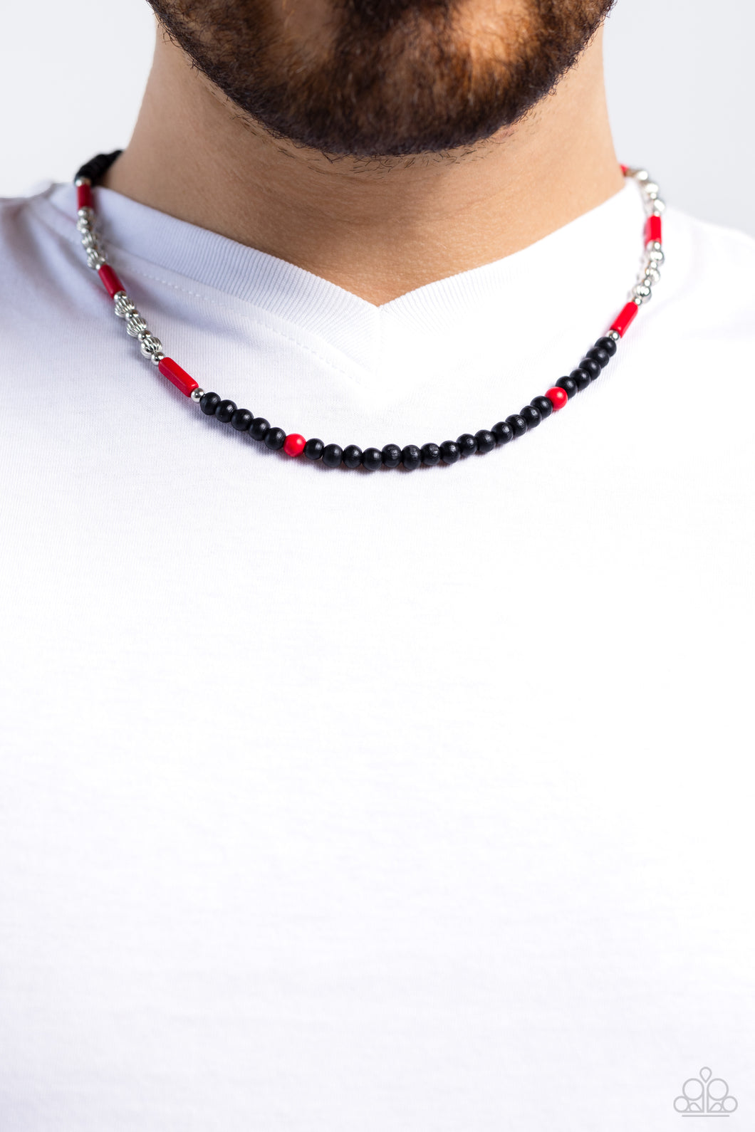 Paparazzi Volcanic Valiance - Red necklace