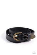 Load image into Gallery viewer, Paparazzi Coat of Arms Couture - Black bracelet
