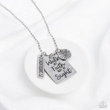 Load image into Gallery viewer, Paparazzi Sunshine Sight - Silver necklace
