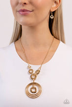 Load image into Gallery viewer, Paparazzi High HOOPS - Gold necklace
