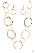 Load image into Gallery viewer, Paparazzi Shimmering Symphony - Gold necklace
