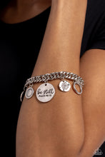 Load image into Gallery viewer, Paparazzi GLITTER and Grace - White bracelet
