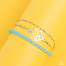 Load image into Gallery viewer, Paparazzi A LOTUS Like This - Blue bracelet
