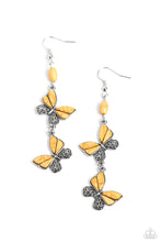 Load image into Gallery viewer, Paparazzi Spirited Soar - Yellow earring
