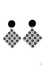 Load image into Gallery viewer, Paparazzi Vintage Vaudeville - Black earring
