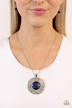 Load image into Gallery viewer, Paparazzi Maze STUNNER - Blue necklace
