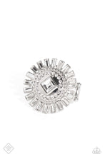 Load image into Gallery viewer, Paparazzi Shimmery Sprinkle - White ring
