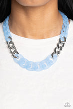 Load image into Gallery viewer, Paparazzi Curb Your Enthusiasm - Blue necklace
