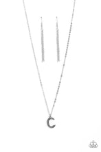 Load image into Gallery viewer, Paparazzi Leave Your Initials - Silver - C - necklace
