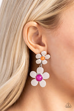 Load image into Gallery viewer, Paparazzi Fashionable Florals - Pink earring
