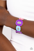 Load image into Gallery viewer, Paparazzi Painted Pairing - Purple bracelet
