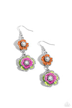 Load image into Gallery viewer, Paparazzi Intricate Impression - Multi earring
