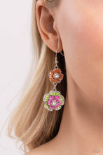 Load image into Gallery viewer, Paparazzi Intricate Impression - Multi earring
