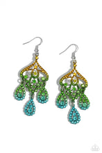 Load image into Gallery viewer, Paparazzi Chandelier Command - Multi earring
