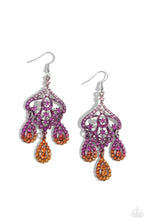 Load image into Gallery viewer, Paparazzi Chandelier Command - Multi earring
