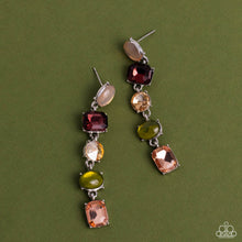 Load image into Gallery viewer, Paparazzi Sophisticated Stack - Multi earring
