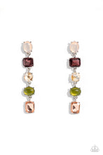 Load image into Gallery viewer, Paparazzi Sophisticated Stack - Multi earring
